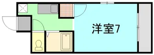 ハイム吉田【2階】の間取り