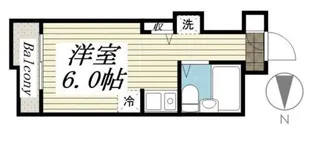 コンフォート長津田【2階】の間取り