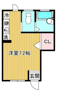コンフォートひばりヶ丘【1階】の間取り