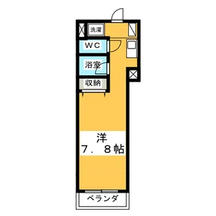 シエロビル【3階】の間取り