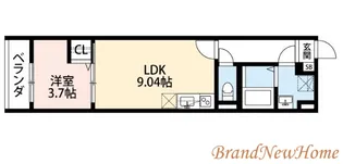 Gnosis中長尾【2階】の間取り