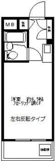 ロータリー学芸大学【6階】の間取り