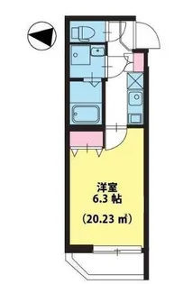 サンクレスト吉田【3階】の間取り