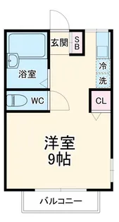 ハイム国府台II【1階】の間取り