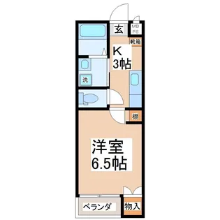 メゾンエスポワール堤町【2階】の間取り