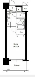 東京都中央区日本橋浜町2【マンション】の間取り
