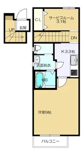 first花巻【2階】の間取り