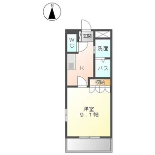 グレイスA【1階】の間取り