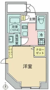 プラティーク品川大井町【1階】の間取り