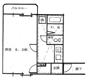 ニコハウス【1階】の間取り