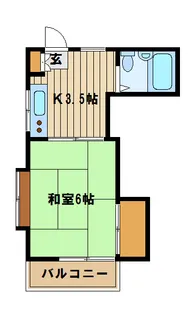 東京都板橋区南常盤台1【マンション】の間取り
