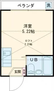 エメラルド上北沢【2階】の間取り