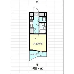 ファーストスプリング【6階】の間取り