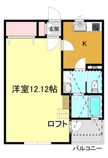 セカンドクロス【1階】の間取り
