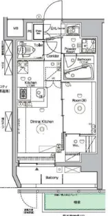 東京都台東区東上野4【マンション】の間取り