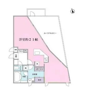 シルバラードNO 4【5階】の間取り