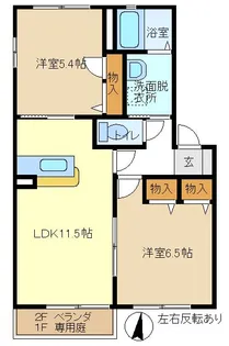 NAハイツII【2階】の間取り
