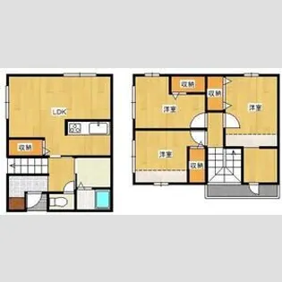 静岡県浜松市中央区蜆塚1【一戸建】の間取り