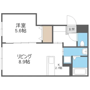 MARUYAMA RH HILLS【2階】の間取り