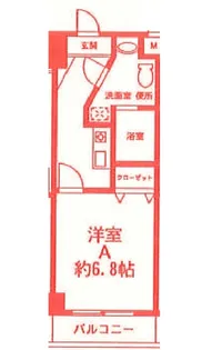 S-FORT横須賀海岸通り【3階】の間取り