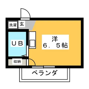 ドムス西早稲田【3階】の間取り