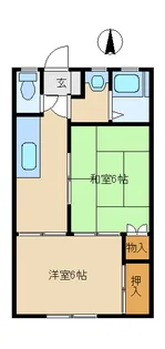 スウィートマーシュ【1階】の間取り