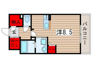 スマイル稲毛海岸【2階】の間取り