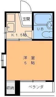 メゾン千舟【5階】の間取り