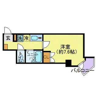 レジデンス富ヶ谷【1階】の間取り