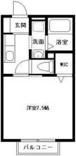 グランシャリオ【2階】の間取り
