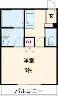 ビッグブリッジ八王子【2階】の間取り