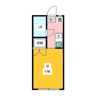 モンシャトー田代【2階】の間取り