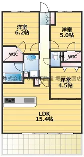 大阪府大阪市都島区内代町2【マンション】の間取り
