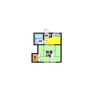 松林コーポ【2階】の間取り