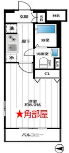 AZEST調布ーアゼスト調布ー【2階】の間取り