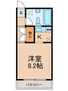 CASA YOZO【2階】の間取り