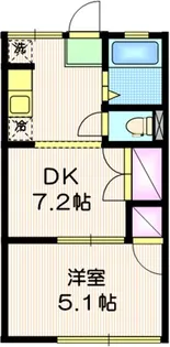 東京都大田区東嶺町【アパート】の間取り