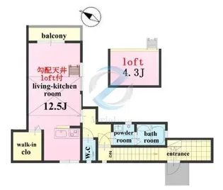 東京都江戸川区東瑞江2【アパート】の間取り