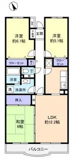 セトオーズ【2階】の間取り