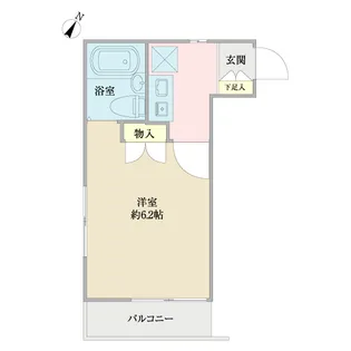 市川シティハイツ【2階】の間取り
