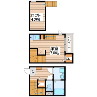 les saison新田の間取り