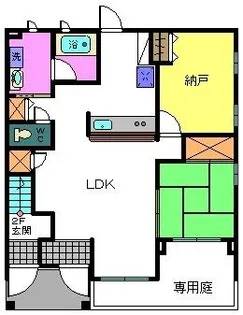 アンシャンテ・シェソワ【2階】の間取り