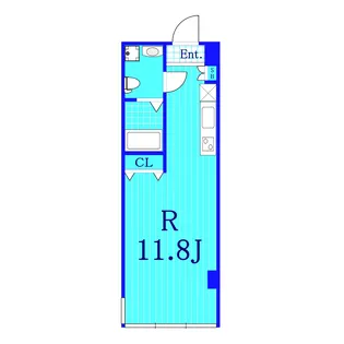 アフィーノ川崎【9階】の間取り