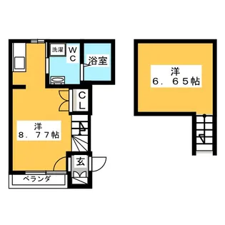 サンセリテ【2階】の間取り