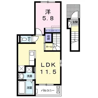 セラーノ【2階】の間取り