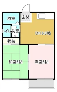 フレグランス美坂 B棟【2階】の間取り