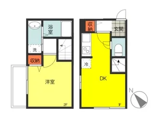 ソレイユ【1階】の間取り