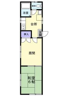 カーサ富ヶ丘【1階】の間取り