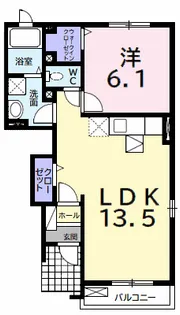 グリーンハウス【1階】の間取り