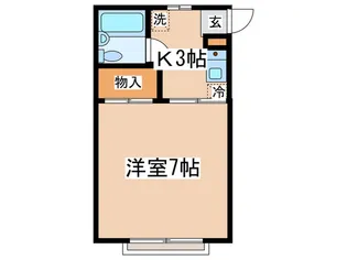 マインズ枡形【1階】の間取り